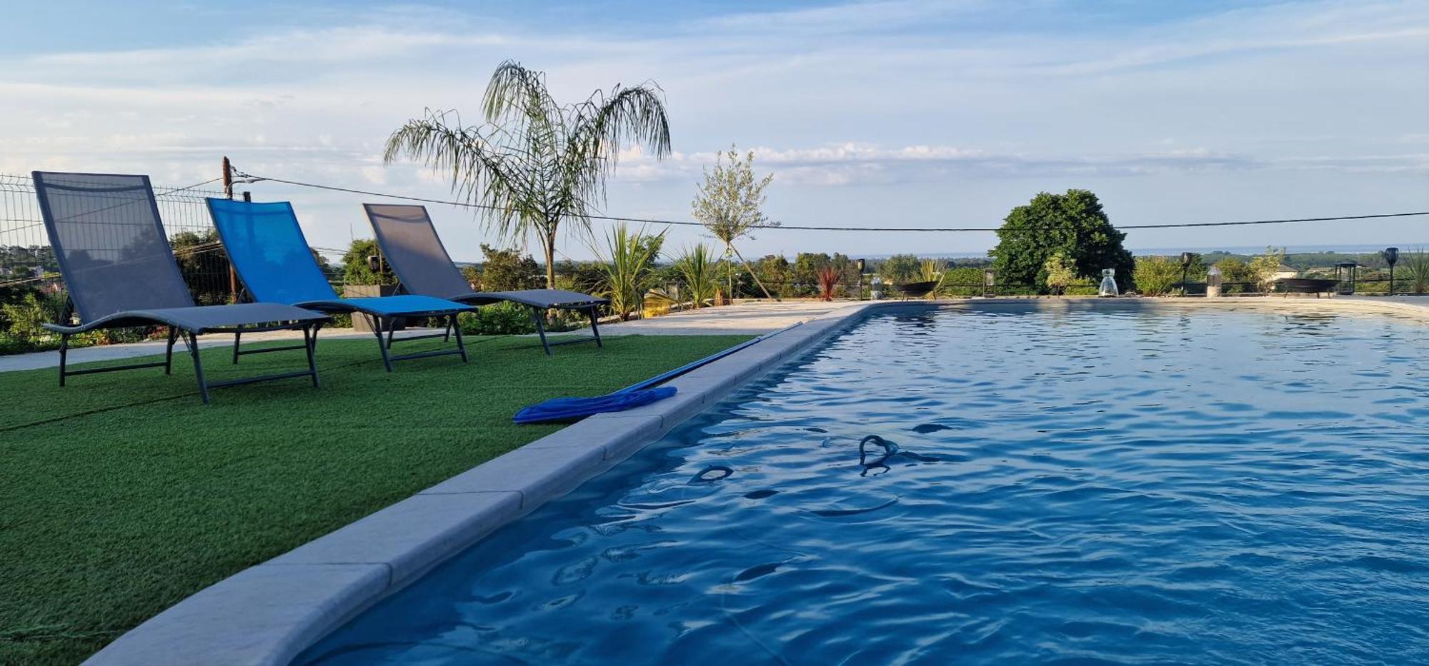 Villa Bistinetti Rez De Villa Tout Confort Avec Piscine Penta di Casinca Εξωτερικό φωτογραφία